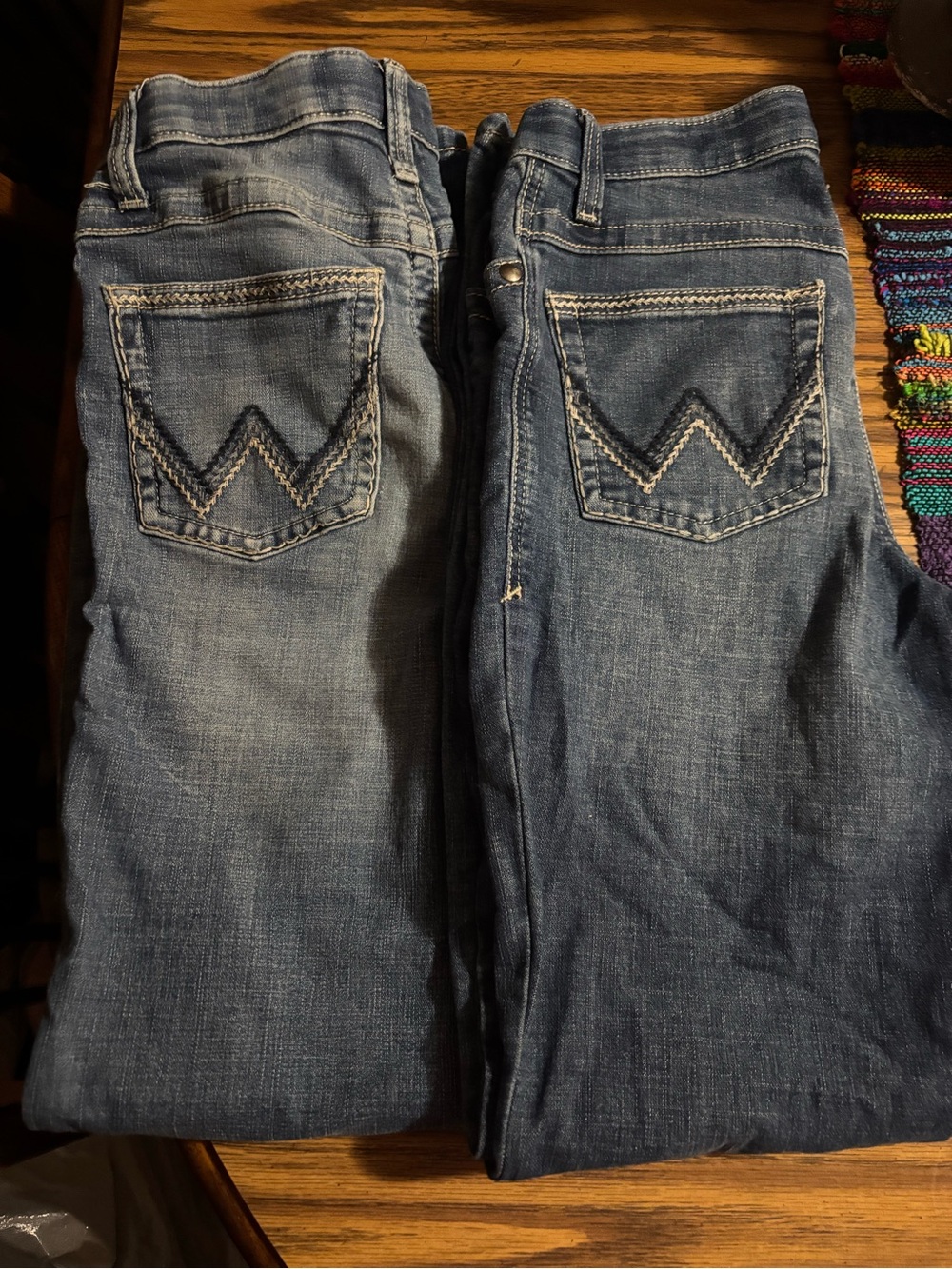 Women’s Blue Denim Jeans - Classic Back Pocket Stitch